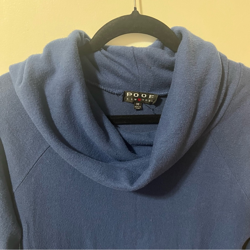 Poof New York Women's Cowl Neck Sweater - Picture 7 of 7